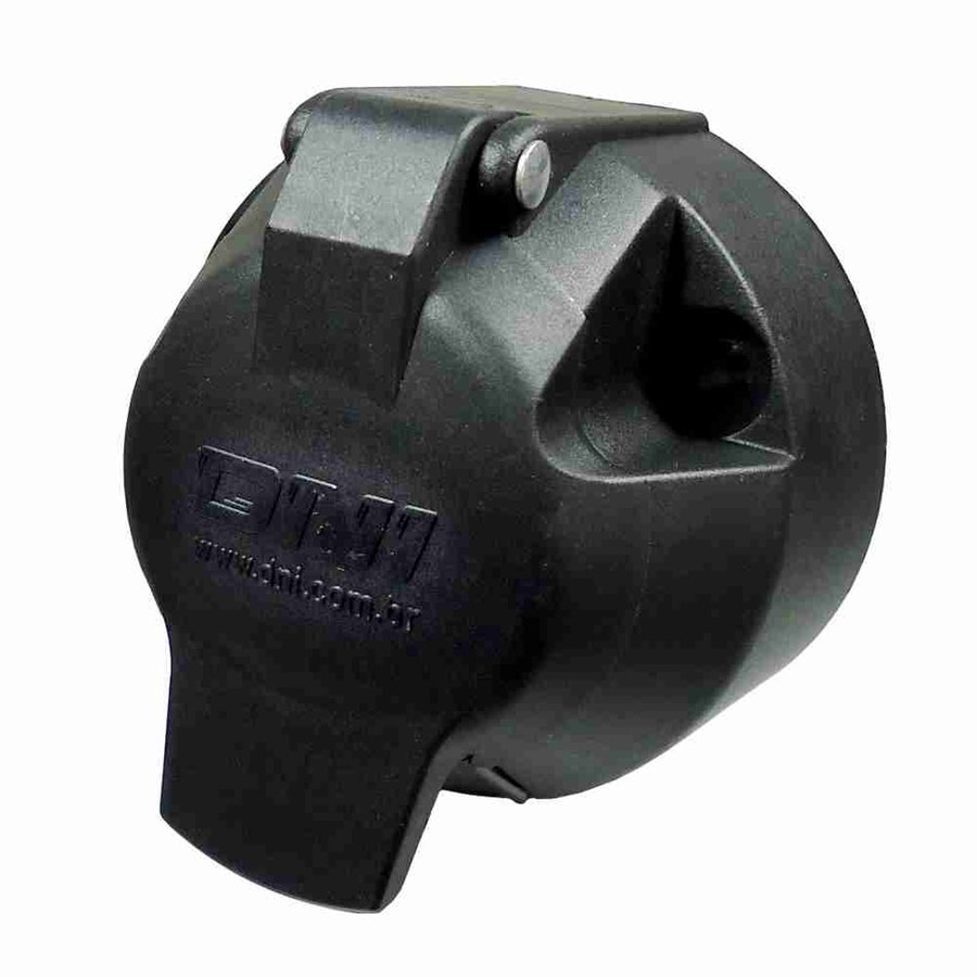 Tomada de Engate Fêmea (Fixa) Redonda 6 Polos Polarizada em Nylon - DNI - DNI 8370 - Unitário