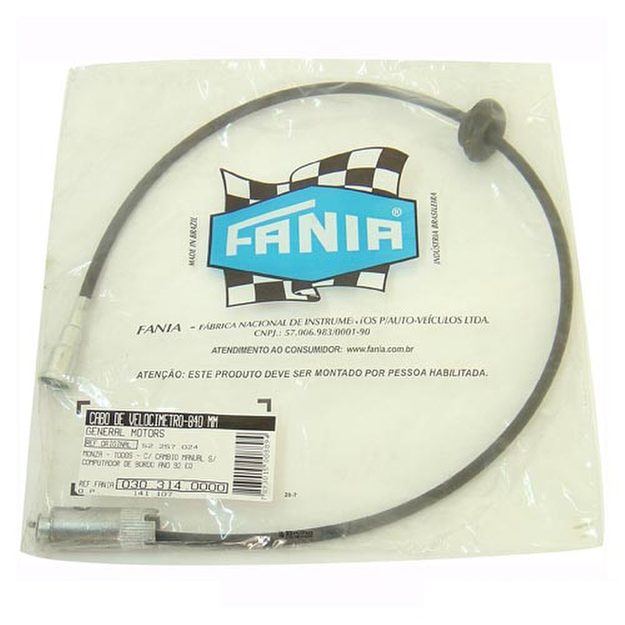 Cabo do Velocímetro - Fania - 30-314 - Unitário