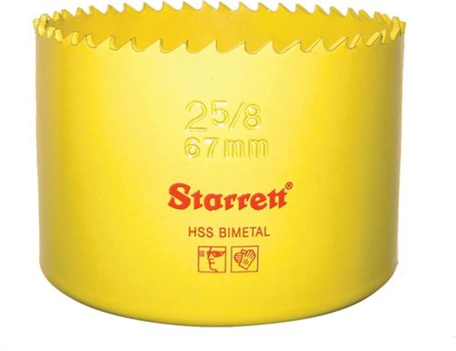 Serra Copo 21mm Aço Rápido - Starrett - SH1036 - Unitário