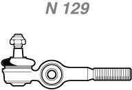 Terminal de Direção - Nakata - N 129 - Unitário