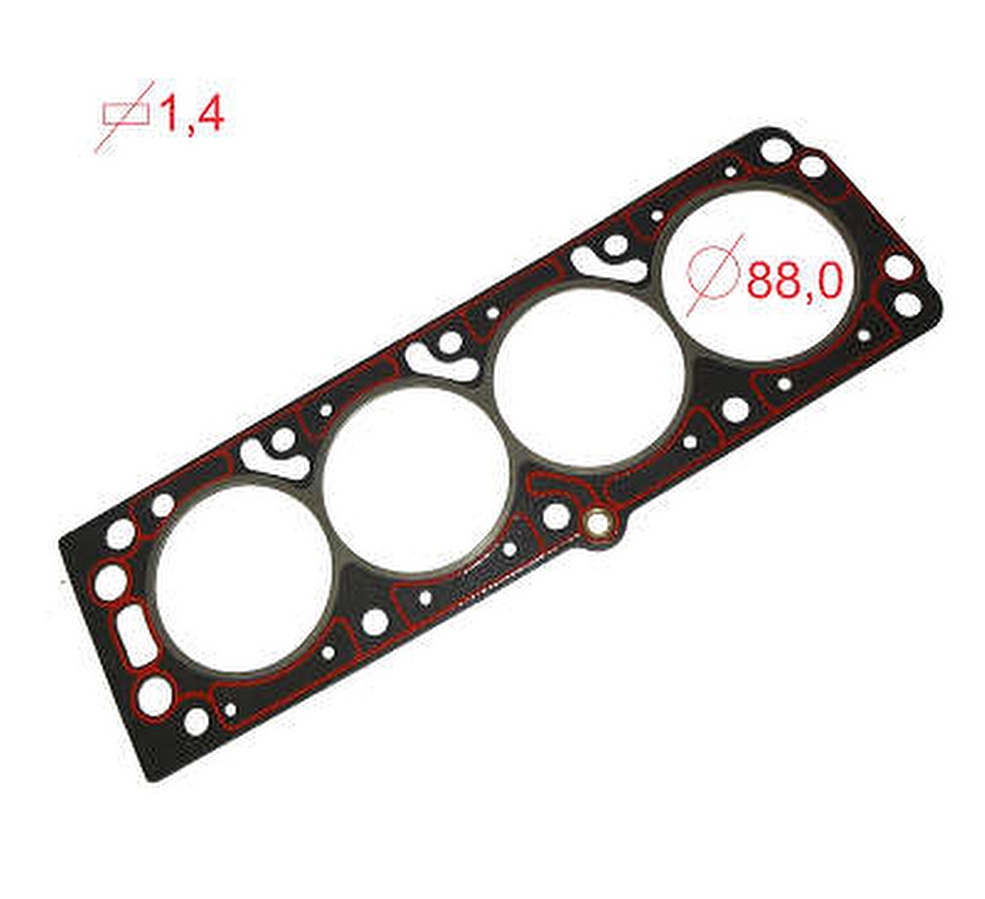 Junta do Cabecote Alc - Bastos Juntas - 121511PK - Unitário