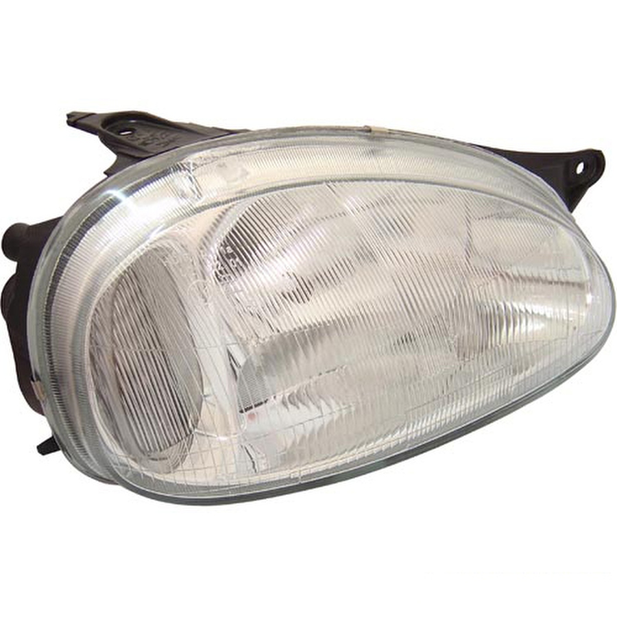 Farol Cromado Lado Direito Lente De Vidro - Arteb - 0160180 - Unitário