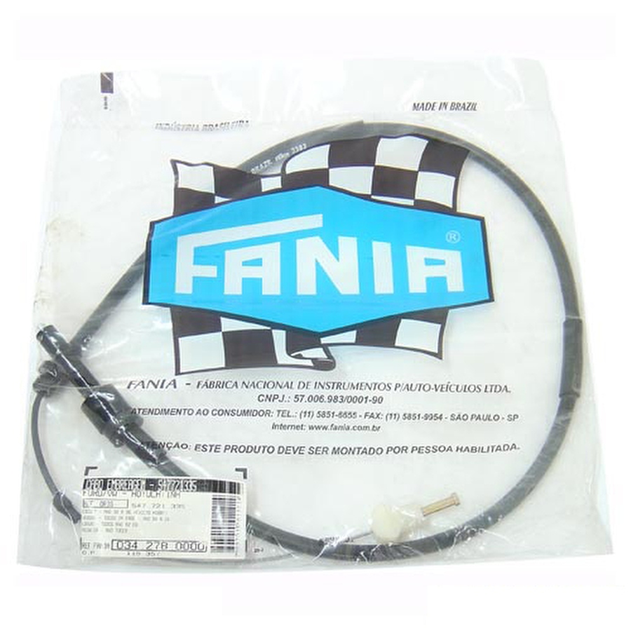 Cabo da Embreagem - Fania - 34-278 - Unitário