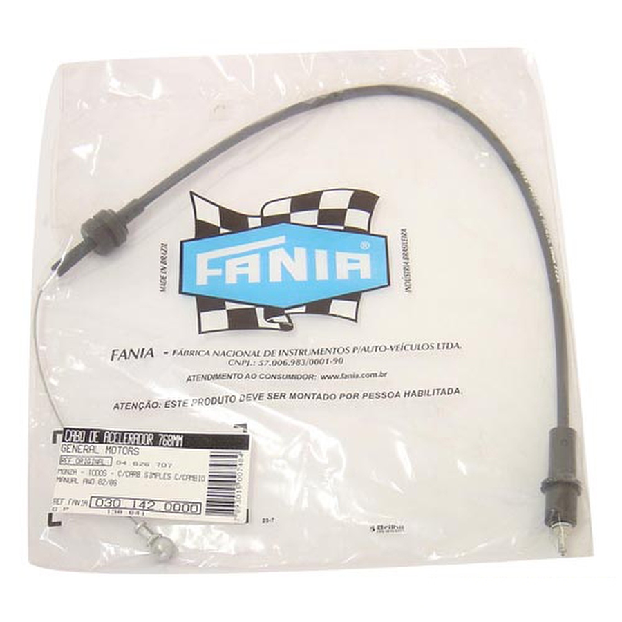 Cabo do Acelerador - Fania - 30-142 - Unitário