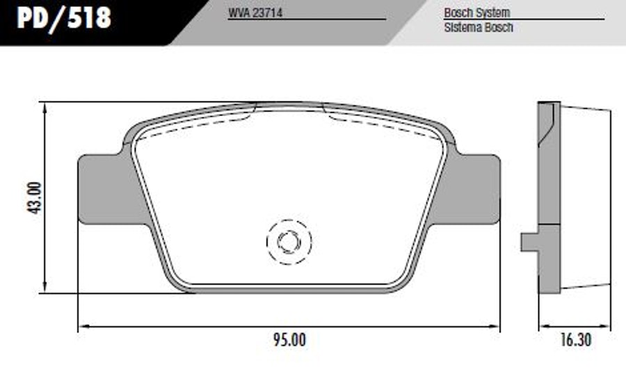 Pastilha de Freio - Fras-le - PD/518 - Jogo