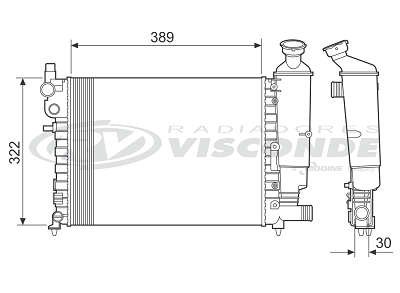 Radiador de Água - Visconde - 12761 - Unitário