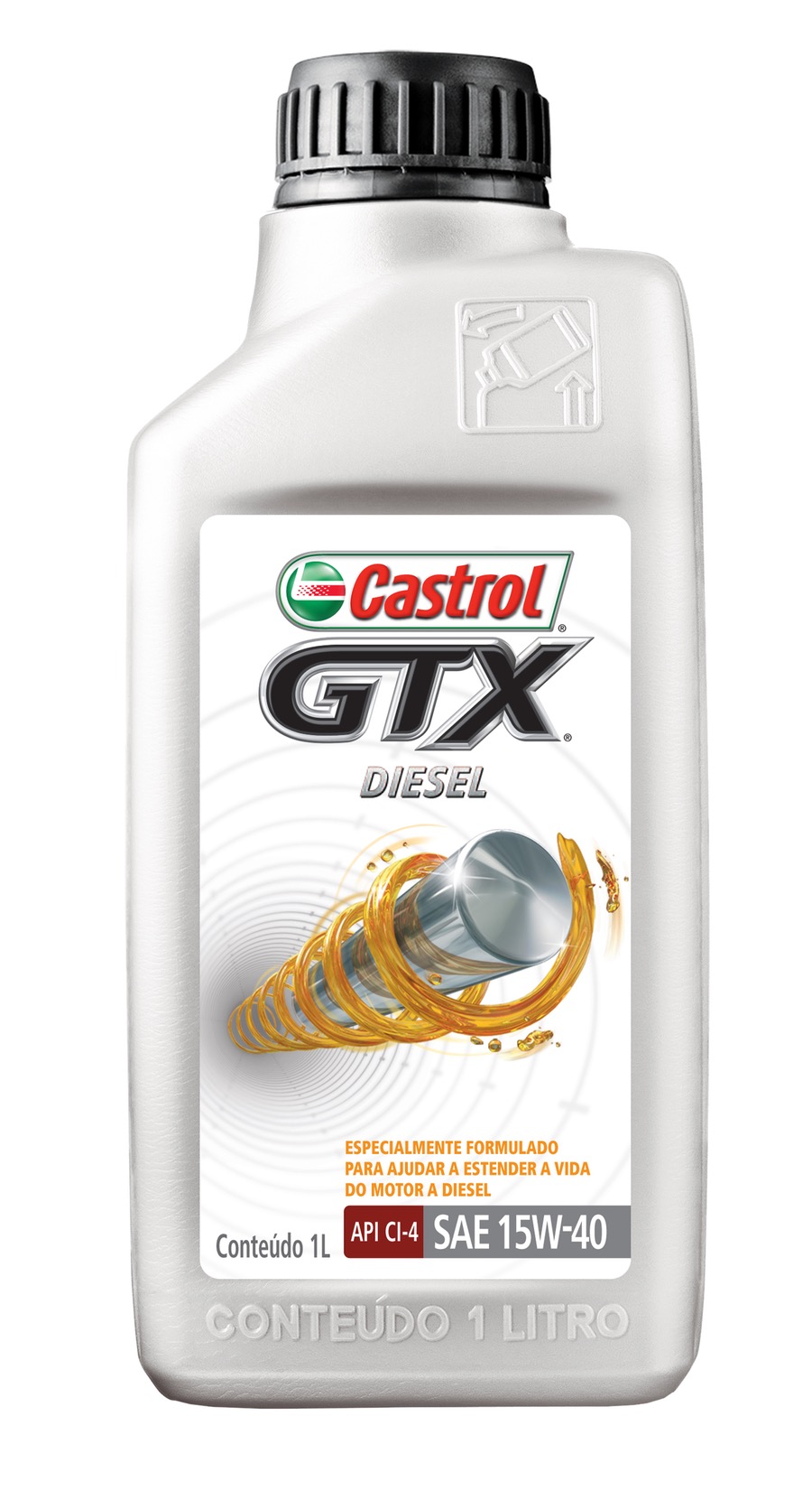 Óleo para Motor Castrol GTX Diesel - 15W40 - Castrol - 3394863 - Unitário