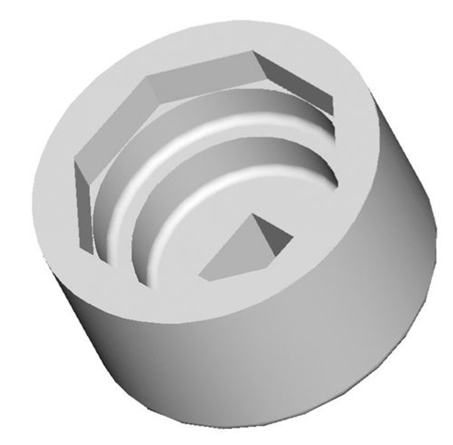 Chave Oitava para Porca do Cubo Dianteiro - Raven - 723134 - Unitário