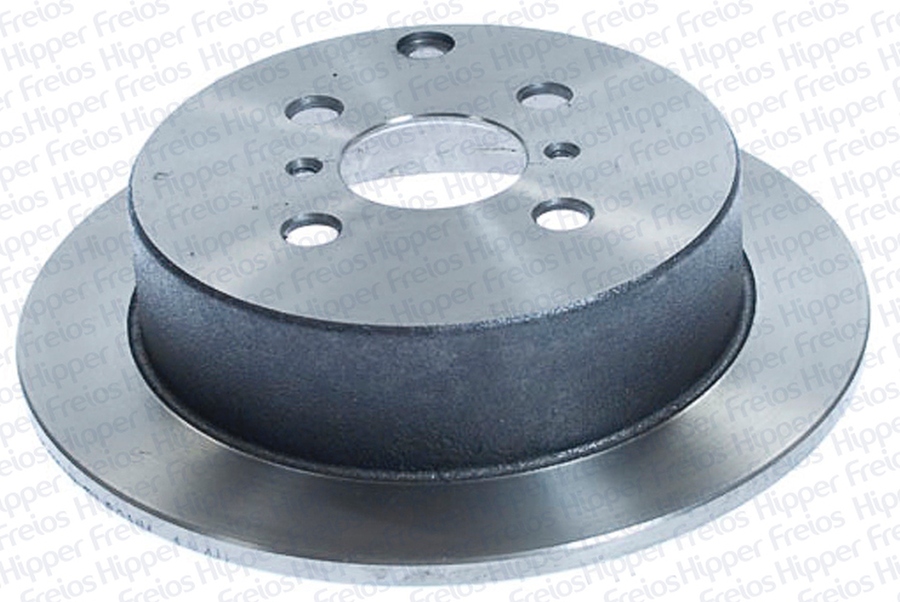 Disco de Freio Sólido Sem Cubo Traseiro 258mm 56mm 4 Furos - Hipper Freios - HF 502 - Unitário