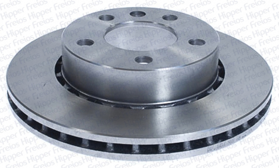 Disco de Freio Ventilado sem Cubo - Hipper Freios - HF 50A - Par