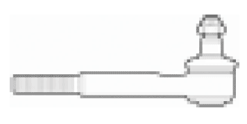 Terminal de Direção - MecPar - TI2880 - Unitário