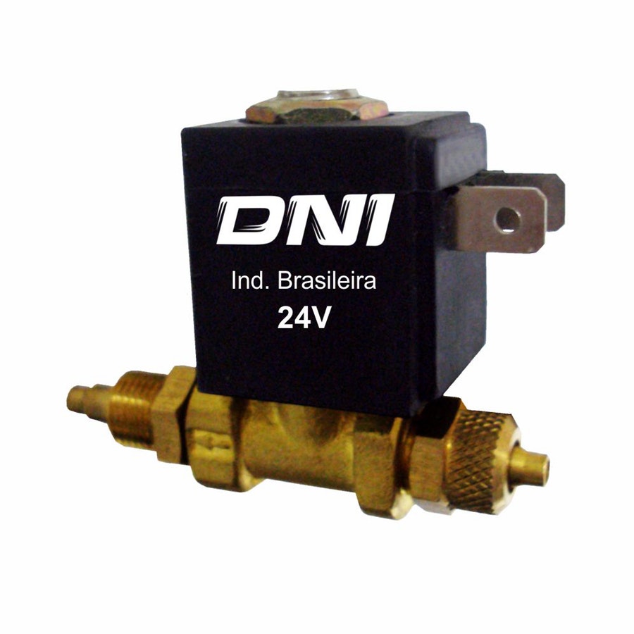 Válvula Eletrônica para Acionamento 24V para Buzina DNI 7009 Preto - DNI - DNI 7009 - Unitário