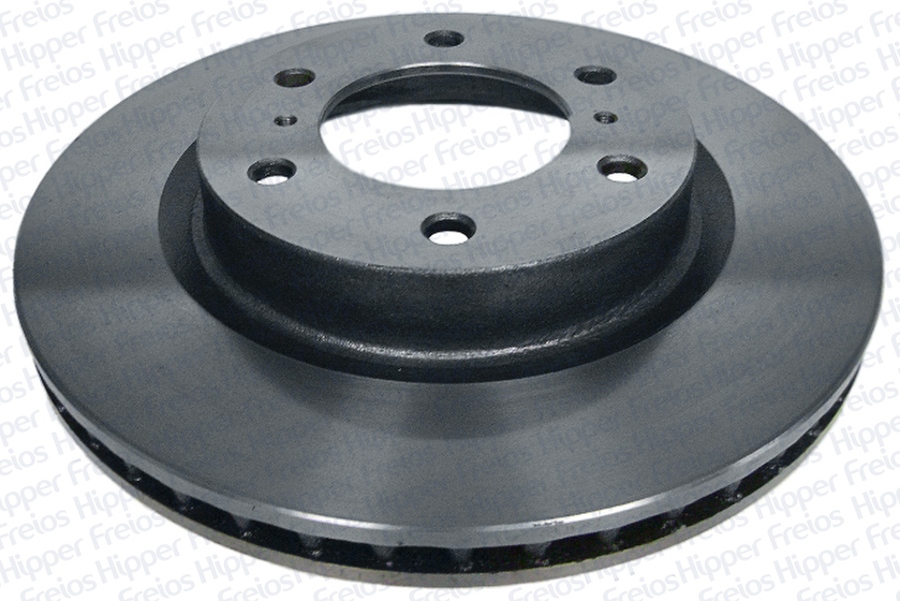 Disco de Freio Ventilado sem Cubo - Hipper Freios - HF 206C - Par