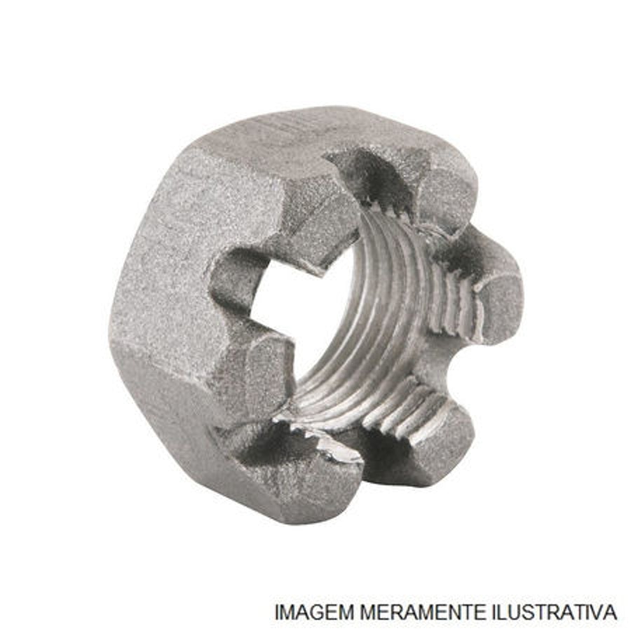 PORCA CASTELO - Original Ford - 2RP499071 - Unitário