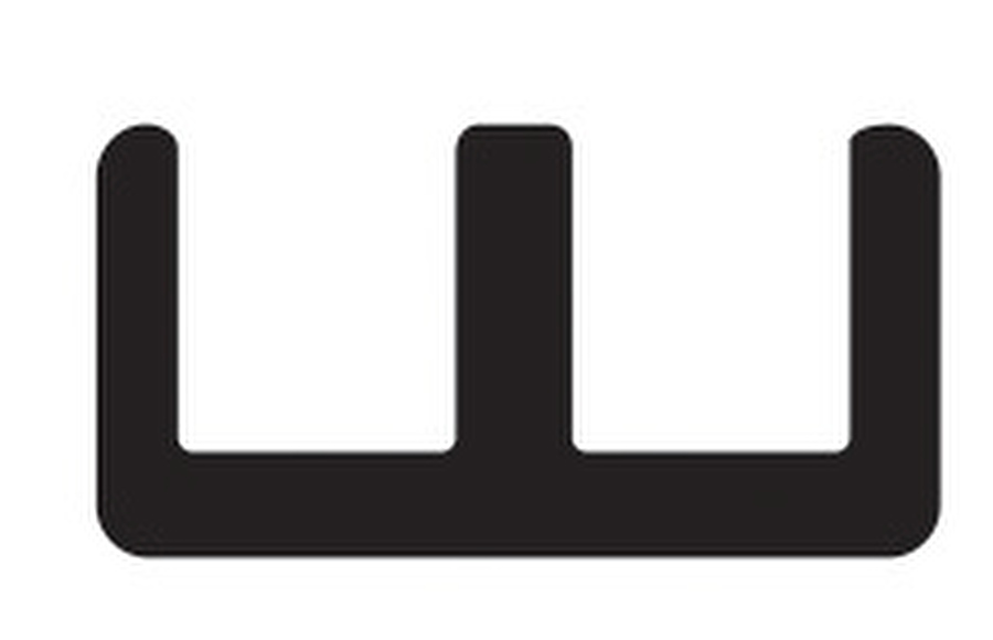 Rolo de Canaleta Flocada da Porta - Uniflex - 37047 - Unitário