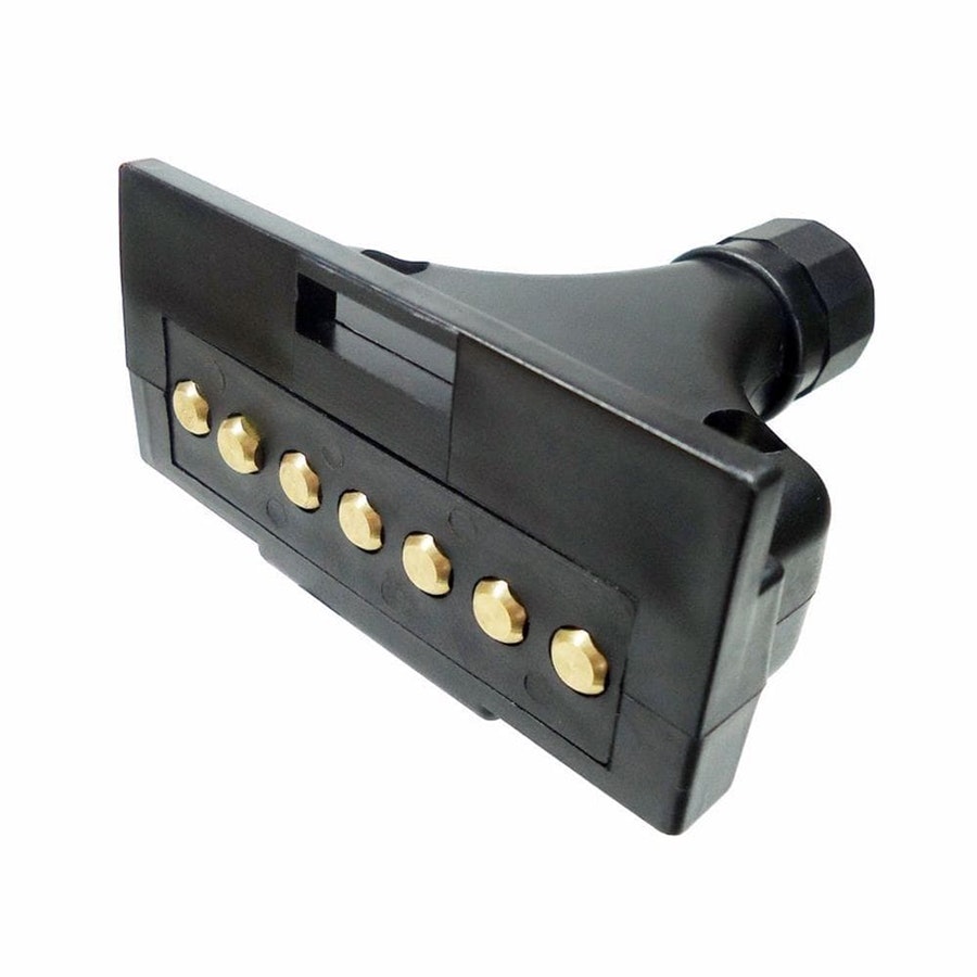 Tomada de Engate Macho (Móvel) Retanguelar 7 Polos Polarizada em Nylon - DNI - DNI 8301 - Unitário