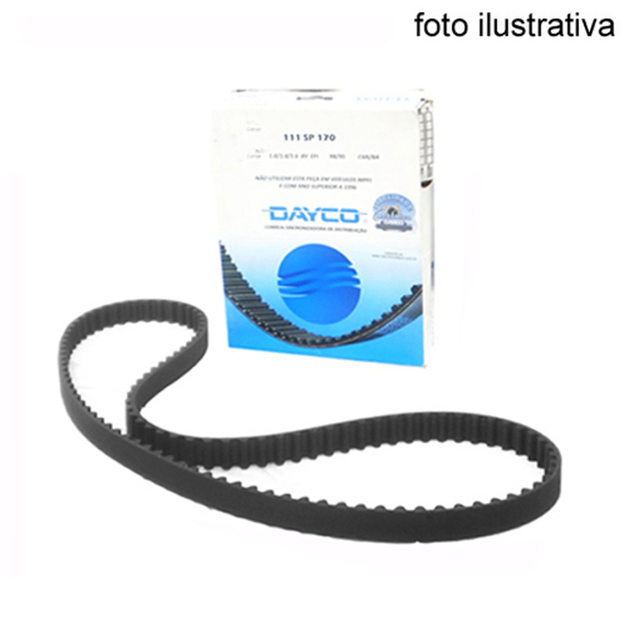 Correia Dentada Sincronizadora - Dayco - 117SHP+210H - Unitário
