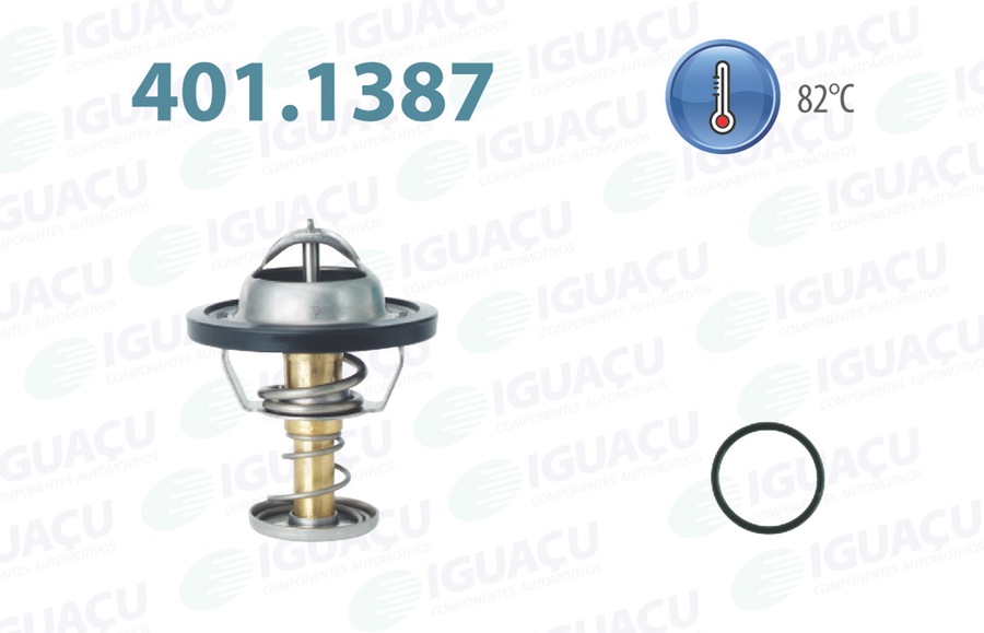 Válvula Termostática - Iguaçu - 401.1387-82 - Unitário