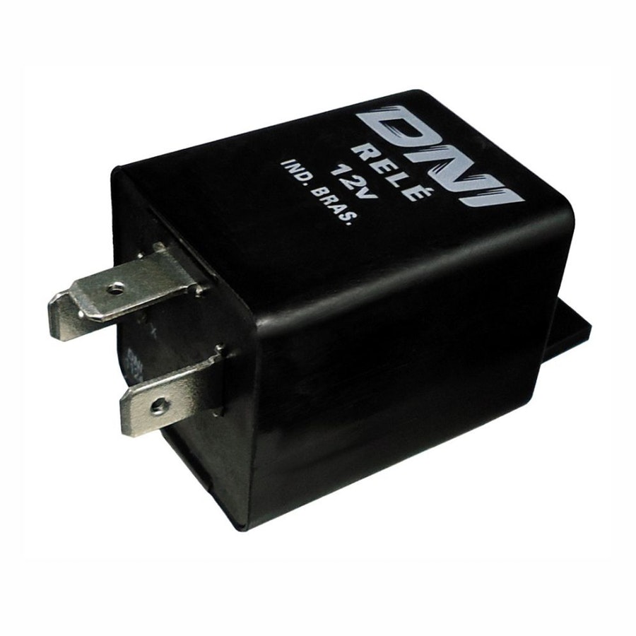 Relé de Pisca 3 Terminais Invertidos Vw / Audi / Iveco / Renault / Suzuki - 12V - DNI - DNI 1124 - Unitário