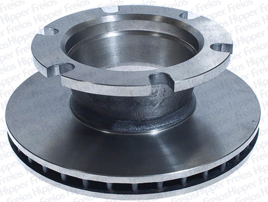 Disco de Freio Ventilado sem Cubo - Hipper Freios - HF 4000A - Par