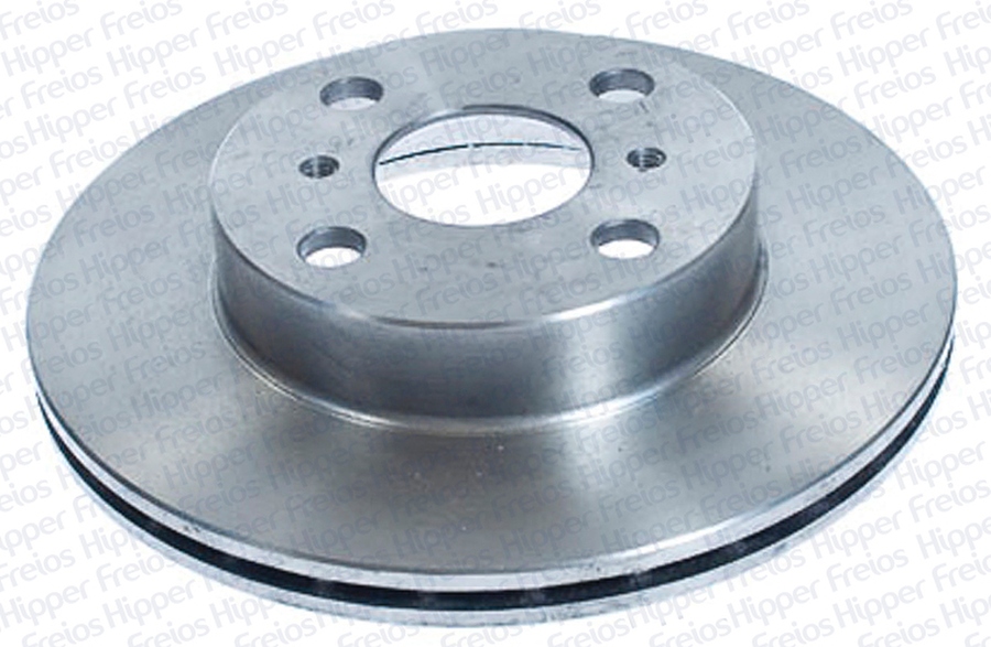 Disco de Freio Ventilado sem Cubo - Hipper Freios - HF 506 - Par