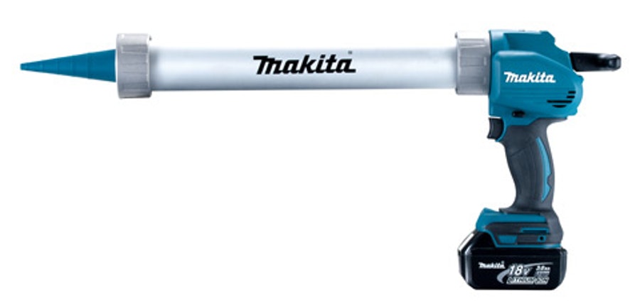 Pistola de Calafetagem Bateria 18V 5000N tubo 600ML sem Carregador de Bateria DCG180ZB - Makita - DCG180ZB - Unitário