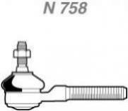 Terminal de Direção - Nakata - N 758 - Unitário