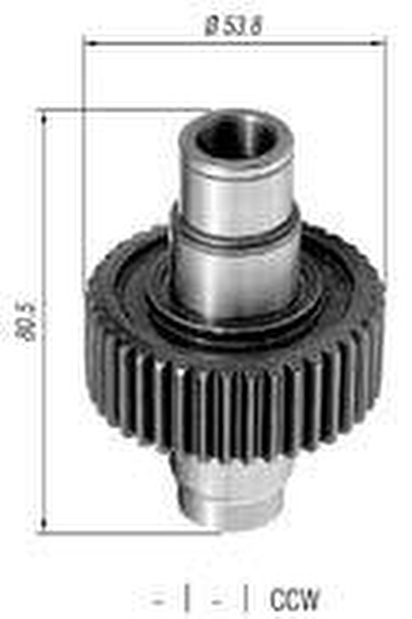 Impulsor de Partida do Motor de Arranque - Zen - 1211 - Unitário