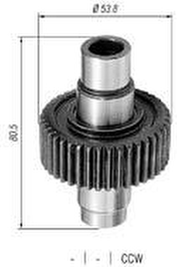 Impulsor de Partida do Motor de Arranque - Zen - 1212 - Unitário