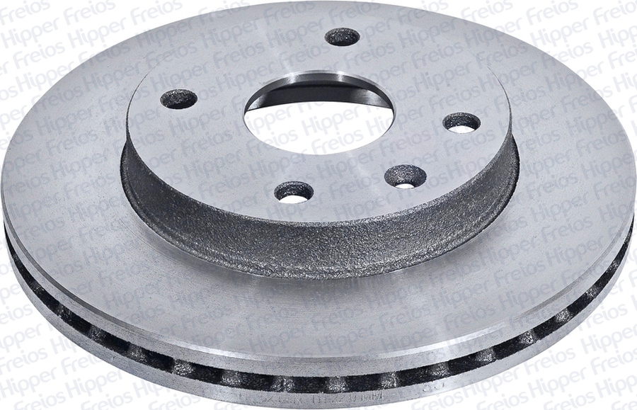 Disco de Freio Ventilado sem Cubo - Hipper Freios - HF 52 - Par
