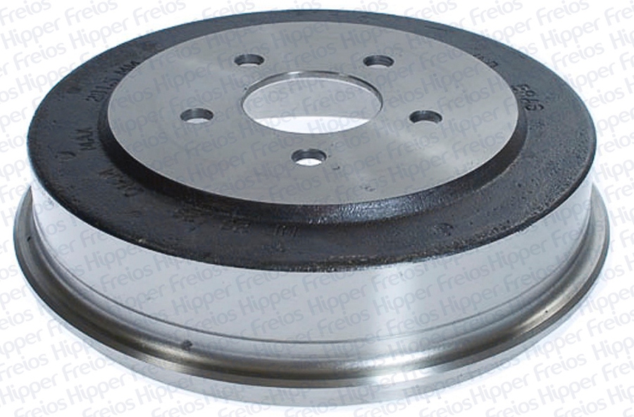 Tambor de Freio Sem Cubo Traseiro 315mm Diâmetro 81mm Altura Freios Automotivos - Hipper Freios - HF 28 - Par
