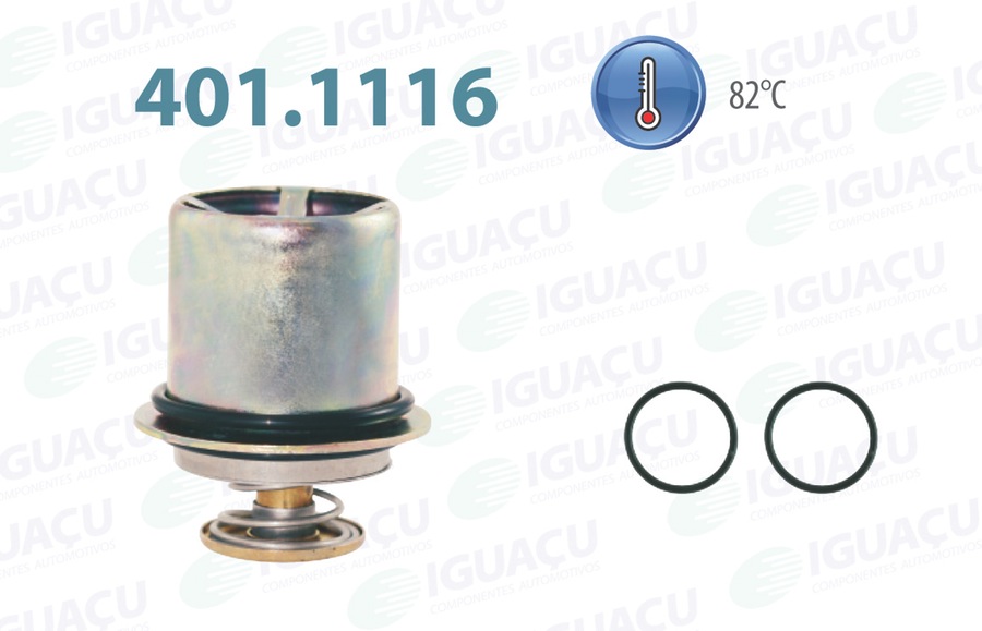 Válvula Termostática - Iguaçu - 401.1116-82 - Unitário
