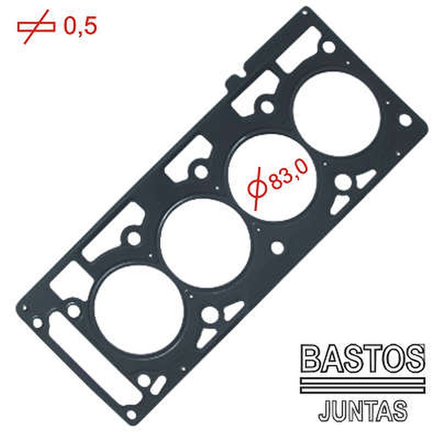 Junta do Cabecote - Bastos Juntas - 131547ML - Unitário