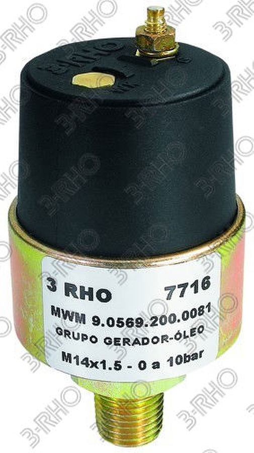 Sensor de Pressão do Óleo - 3-RHO - 7716 - Unitário