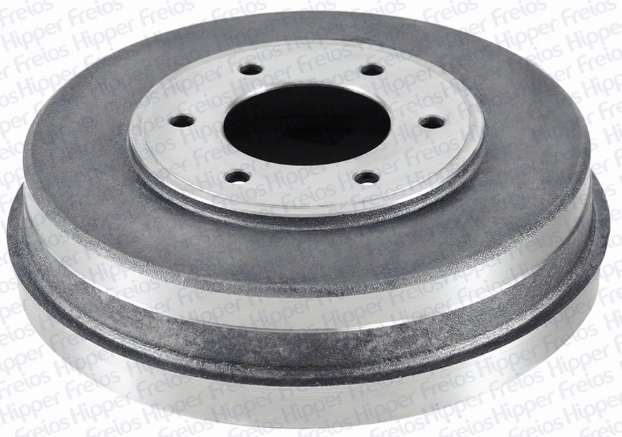 Tambor de Freio Sem Cubo Traseiro para Veículo 343mm Diâmetro Externo - Hipper Freios - HF 202C - Par