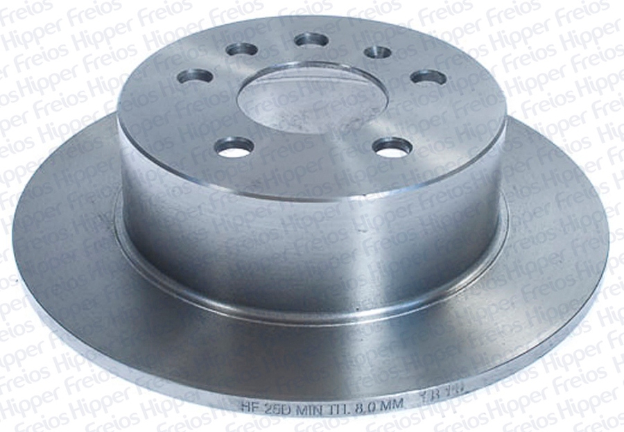 Disco de Freio Sólido sem Cubo - Hipper Freios - HF 25D - Par