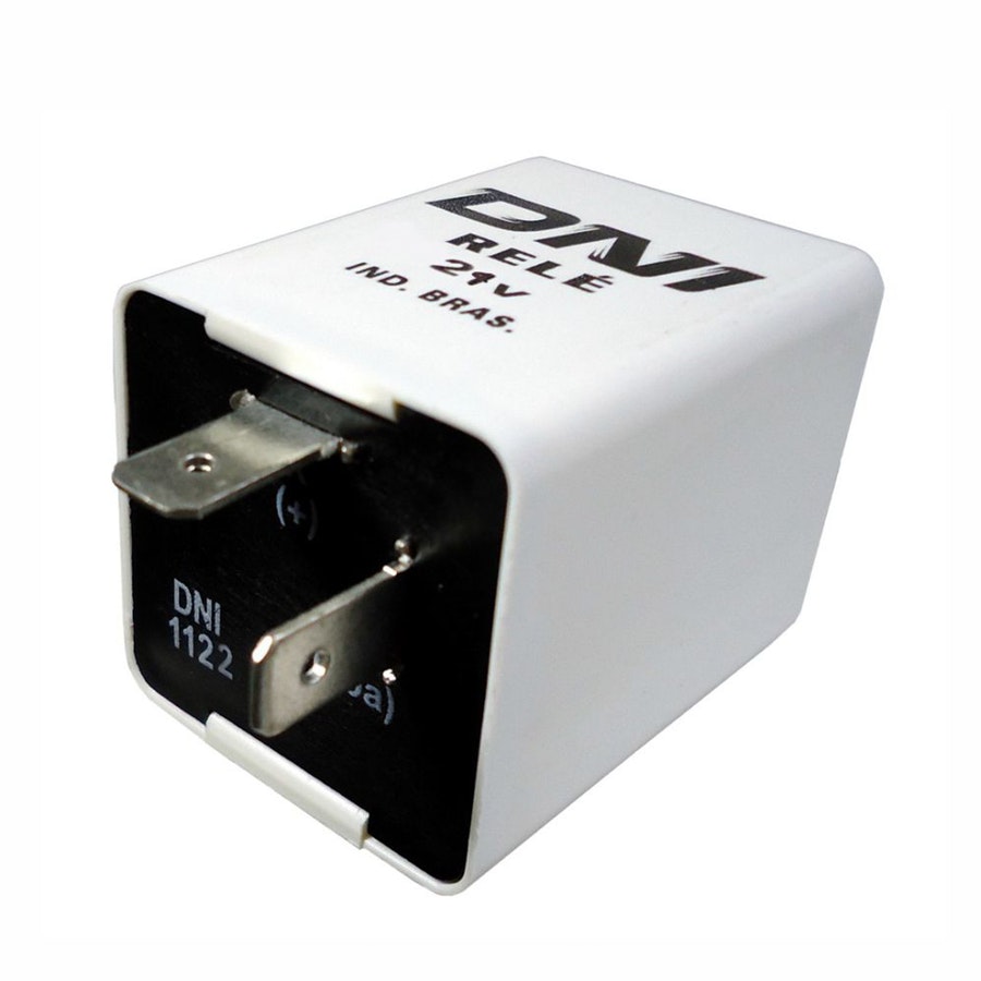 Relé de Pisca Eletrônico Caterpillar 8D-6946 - 200W 24V 2 Terminais - DNI - DNI 1122 - Unitário