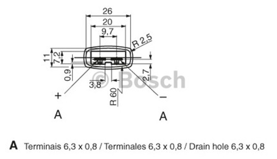 Motor de Arrefecimento Dpg 12V 120W - Bosch - 9130081032 - Unitário