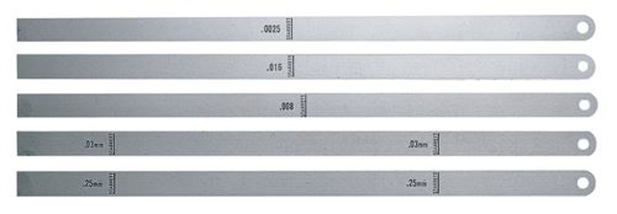 Calibre Folga em Lâmina 0,50mm 12,7x300mm - Starrett - 667M-50 - Unitário