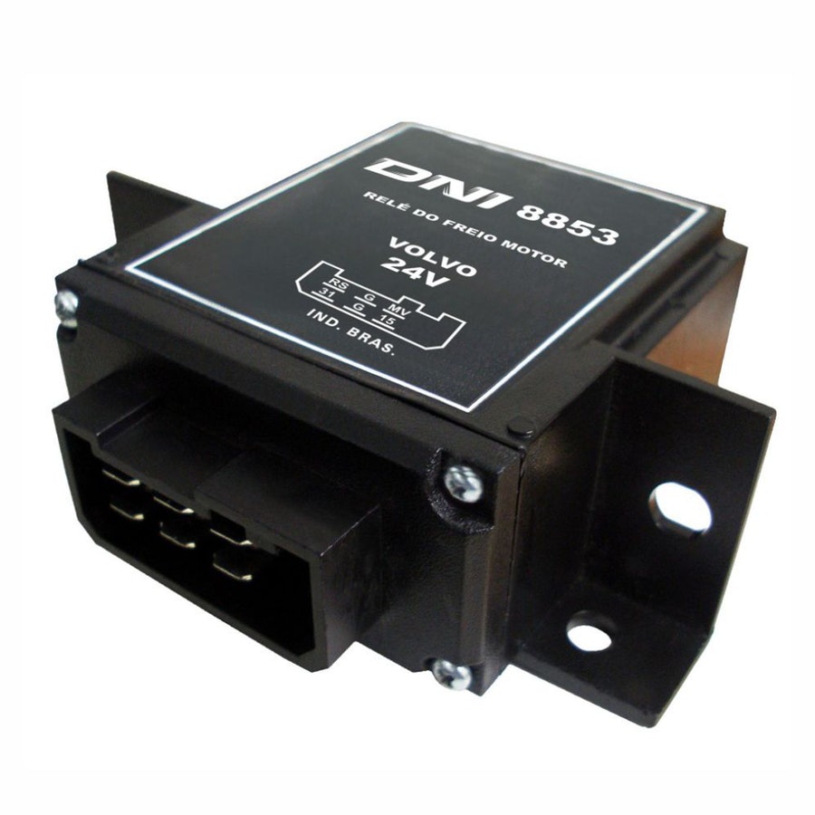 Relé do Freio Motor Volvo 1137720 / 3038878 / 8365783 - 24V 6 Terminais - DNI - DNI 8853 - Unitário