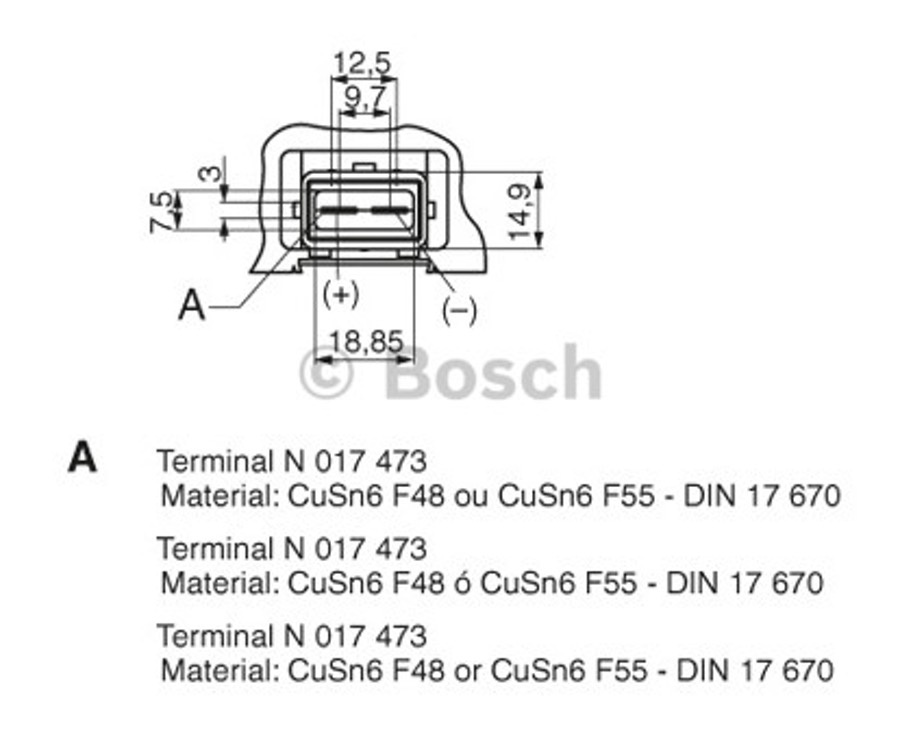 Motor de Arrefecimento Dpg 12V 150W - Bosch - F006KM0402 - Unitário