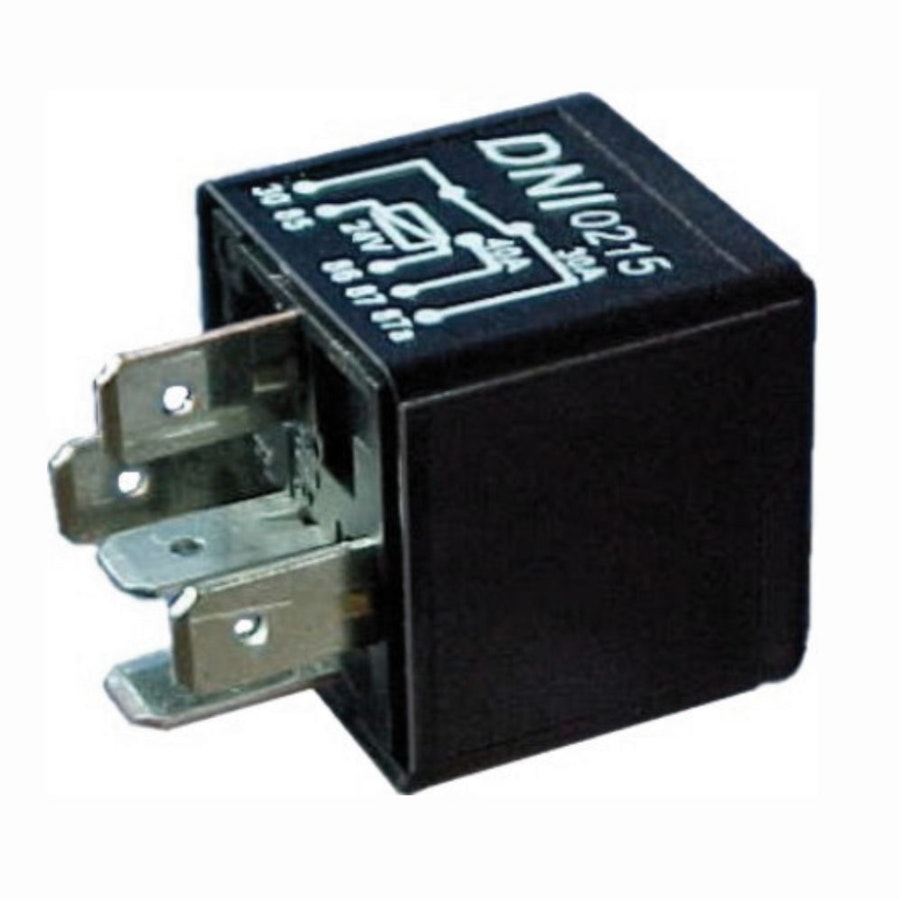 Relé Auxiliar Reversor 24V 5 Terminais VW Audi BMW Caio Nissan Linha Pesada - DNI - DNI 0215 - Unitário