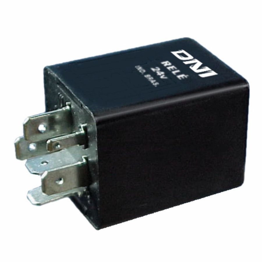 Relé Limpador de Para-Brisa com Lavagem Agrale / Audi / Vw / Marcopolo / Ford - 24V 6 Terminais - DNI - DNI 0825 - Unitário