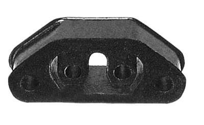 Coxim Central do Silencioso Fiat Uno Fiorino Marea Tempra Brava - Borflex - 714 - Unitário