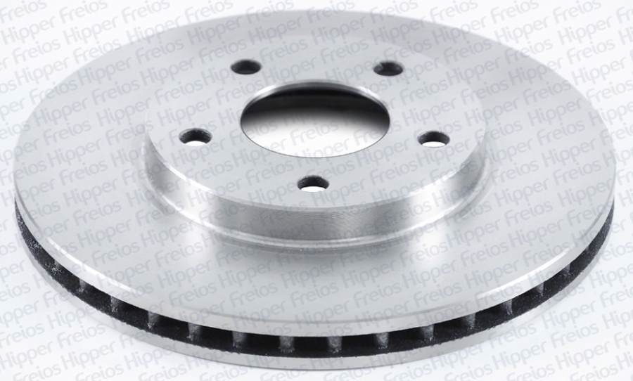 Disco de Freio Ventilado sem Cubo - Hipper Freios - HF 725A - Par