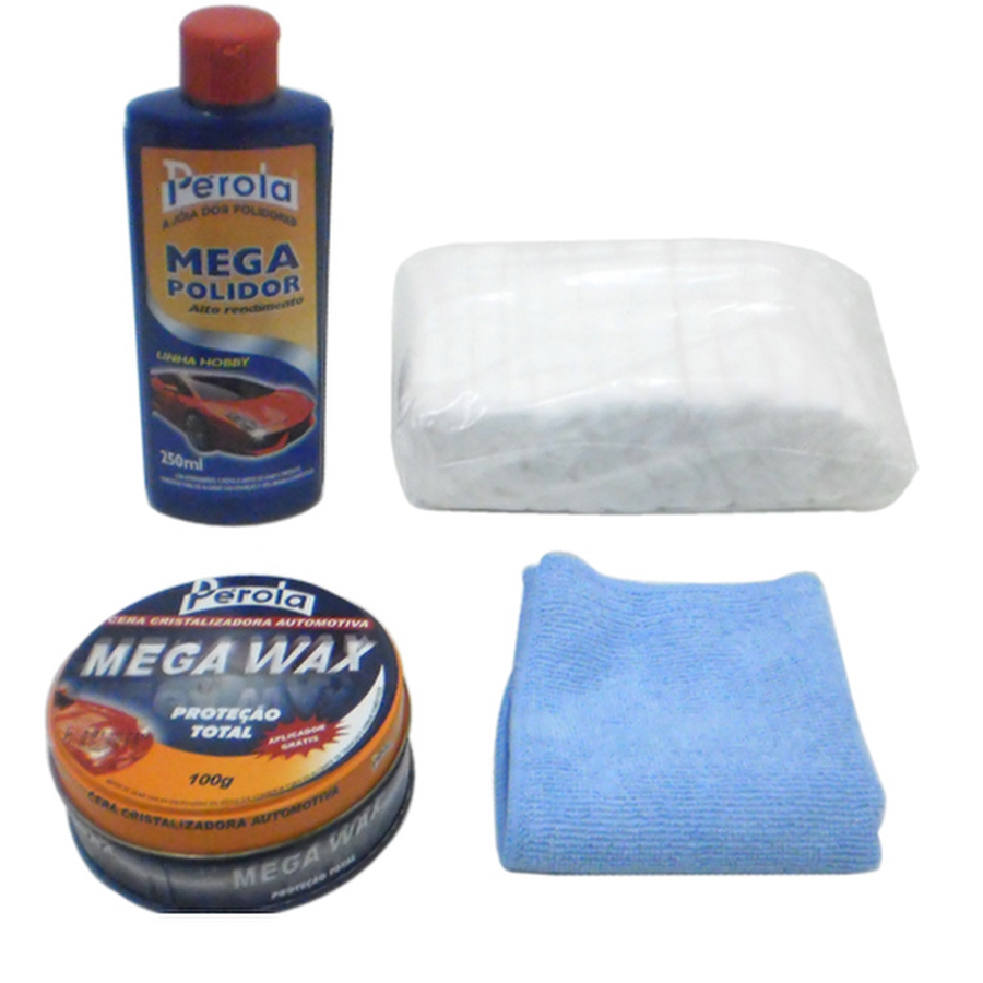 Kit Cristalizador para Autos - Pérola - 202005 - Unitário
