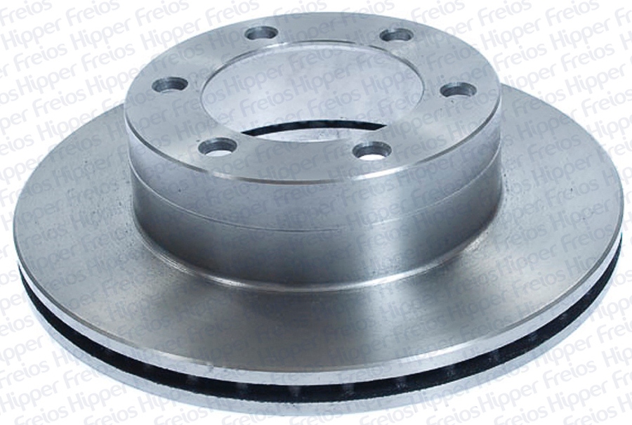 Disco de Freio Ventilado sem Cubo - Hipper Freios - HF 719A - Par