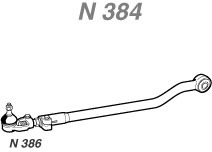 Barra de Direção - Nakata - N 384 - Unitário