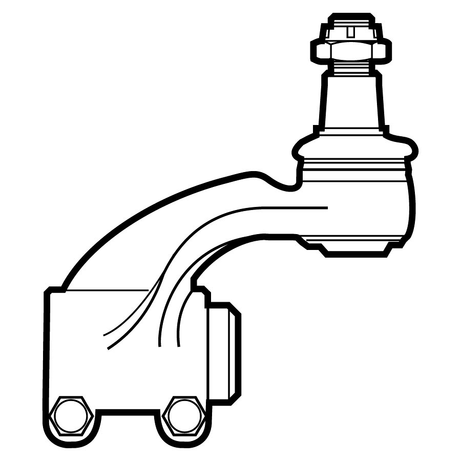 Terminal de Direção - Nakata - N 859 - Unitário