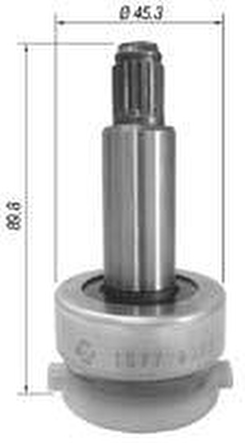 Impulsor de Partida do Motor de Arranque - Zen - 1677 - Unitário